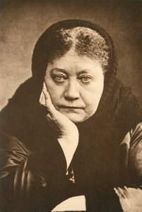 Portrait of Helena Blavatsky, c.1880